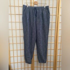Patagonia NWOT Women’s Heather Navy Hemp Drawstring Joggers